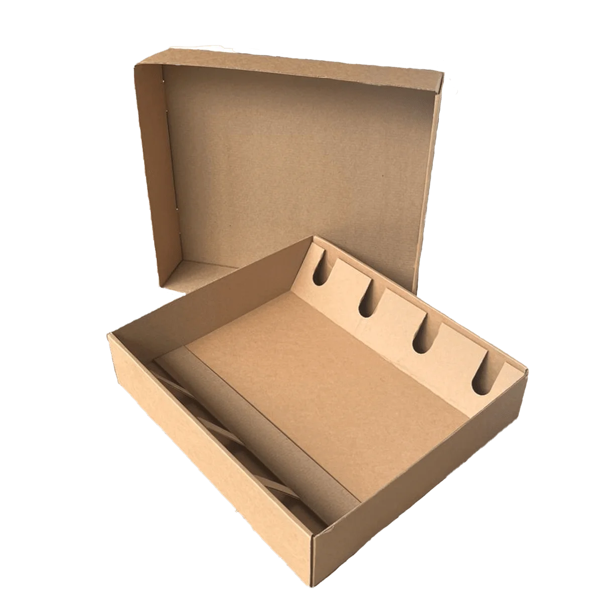 Estuche 4 vinos + separador cuna · vista 3