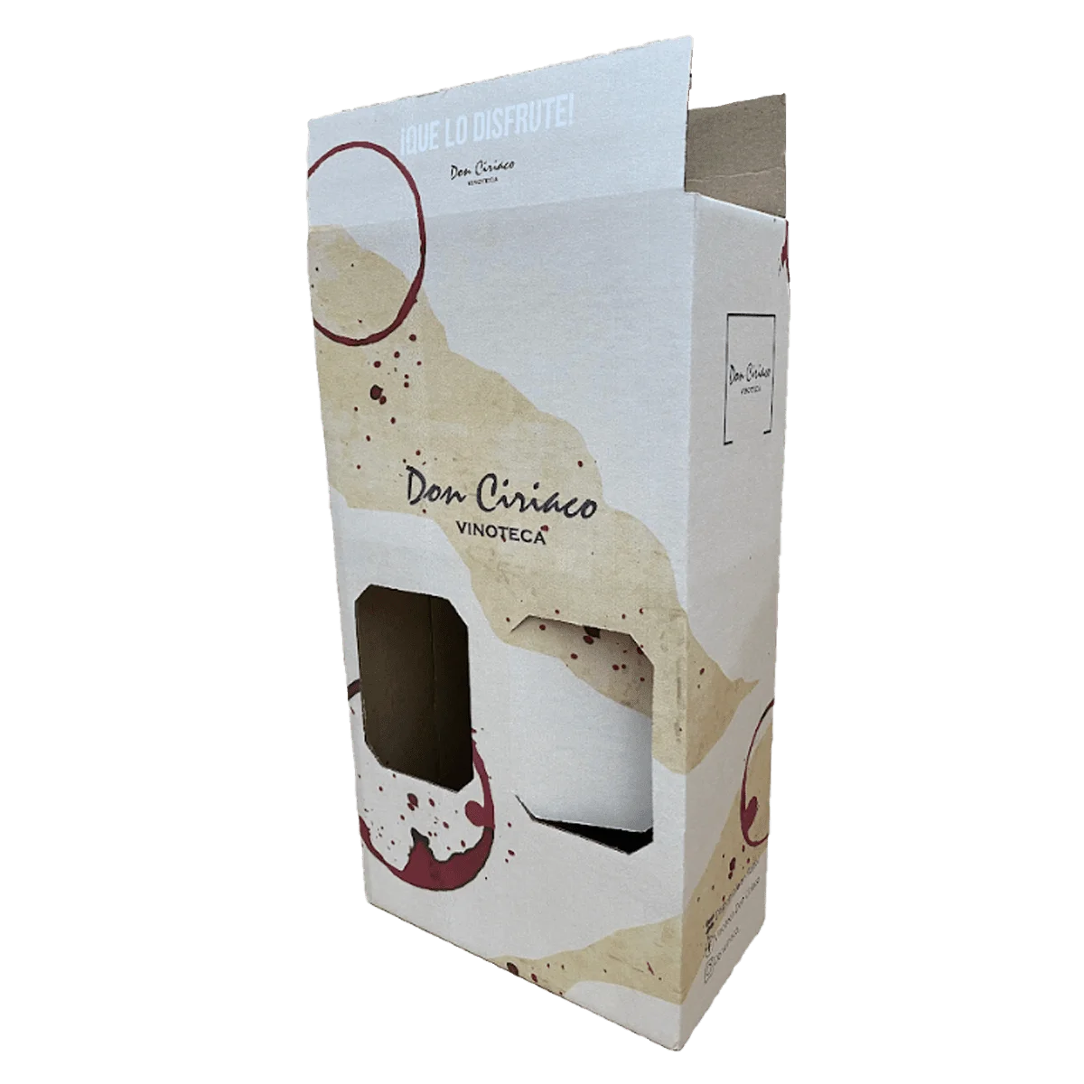 Estuche 2 vinos con exhibidor · vista 1